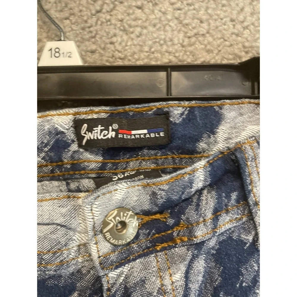 Switch Slim‎ Tapered Jeans Size 38 X 34  Mens